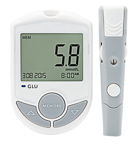 Glucose and Cholesterol Meter Monitor
